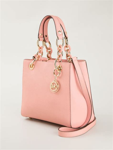 michael kors love bag pink|Michael Kors handbags pink tote.